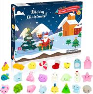 24-day christmas countdown calendar for kids with metal wire and plastic puzzles - xmas gifts challenge for boys, girls, teens & adults logo