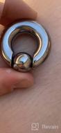 картинка 1 прикреплена к отзыву Ftovosyo Surgical Steel Captive Bead Rings - Stylish Body Jewelry For Women In Various Sizes от Matthew Bell