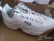 картинка 1 прикреплена к отзыву Fila Mens Disruptor Premium White Men's Shoes от Brian Summers