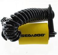 🔑 sea-doo oem safety lanyard key cord with clip - 278002843, 278003410 логотип