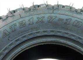 img 2 attached to Upgrade Your ATV Performance With MASSFX 4 PLY Tires - Set Of 4 Front 21X7-10 & Rear 20X11-9