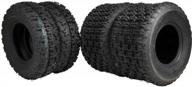 upgrade your atv performance with massfx 4 ply tires - set of 4 front 21x7-10 & rear 20x11-9 logo