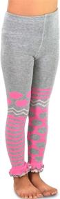 img 3 attached to 👧 Naartjie Kids Fleece Brushed Leggings: Stylish Girls' Clothing - Socks & Tights