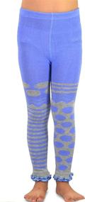 img 1 attached to 👧 Naartjie Kids Fleece Brushed Leggings: Stylish Girls' Clothing - Socks & Tights