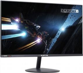 img 3 attached to Sceptre Brushed E248W-19203S Monitor with 🖥️ 75Hz Speakers: The Perfect Upgrade for Your Setup