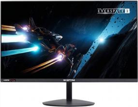 img 4 attached to Sceptre Brushed E248W-19203S Monitor with 🖥️ 75Hz Speakers: The Perfect Upgrade for Your Setup