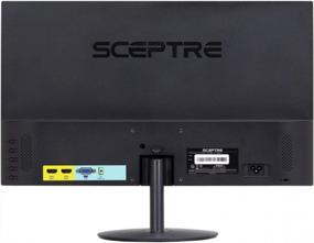 img 1 attached to Sceptre Brushed E248W-19203S Monitor with 🖥️ 75Hz Speakers: The Perfect Upgrade for Your Setup
