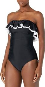 img 3 attached to Tommy Hilfiger Womens Piece Swimsuit Women's Clothing at Swimsuits & Cover Ups