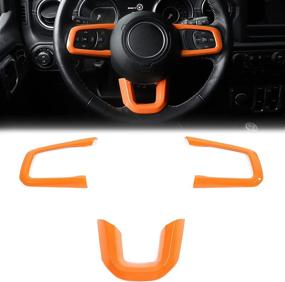 img 4 attached to Чехлы на руль CheroCar JL JT Аксессуары для салона для Jeep Wrangler JL