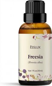 img 4 attached to Freesia Essential Oil, ESSLUX Aromatherapy Essential Oils For Diffuser, Massage, Soap, Candle Making, Perfume, 30 Ml