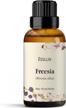 freesia essential oil, esslux aromatherapy essential oils for diffuser, massage, soap, candle making, perfume, 30 ml logo