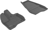 🚗 custom fit gray 3d maxpider all-weather floor mats for ford explorer 2011-2014 - kagu series logo