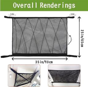 img 3 attached to Adjustable Elastic Organizer Envelope Universal Exterior Accessories