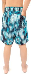 img 1 attached to EboKepft Printed Pockets Drawstring Elastic Boys' Clothing in Swim