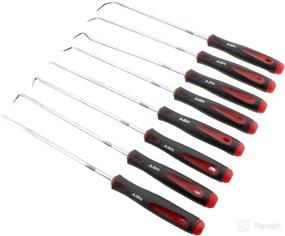 img 3 attached to 🔧 ABN Hook and Pick Set – 8 Pc Metal Pick Tool Set: Mechanic Pick Set, Perfect for Automotive Repair and Auto Body work, 9in Picks and Hook Set, Durable & Versatile Auto Body Tools