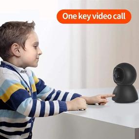 img 2 attached to EVERSECU 2.4Ghz And 5Ghz Dual Band WiFi Tuya Smart Life Home Security Camera Pan/Tilt 2 Way Audio Cloud/Sd Card Storge With Smartphone App Power Plug Included, Motion Detection For Baby & Pet Monitor