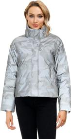 img 3 attached to 👗 Stylish & Lightweight Women's Clothing: Royal Matrix Silver Coats, Jackets & Vests