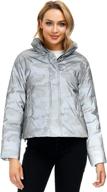 👗 stylish & lightweight women's clothing: royal matrix silver coats, jackets & vests logo