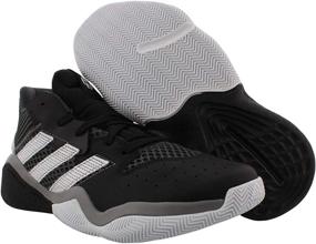 img 3 attached to Adidas Harden Stepback Sneakers - Unisex Athletic Shoes for Girls