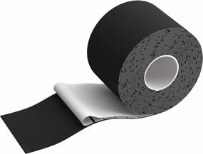 img 3 attached to Bonmedico Tapio Kinesiology Tape In Black For Injury Rehab, 6 Rolls Of Kinesiology Tape 2'' X 6Ft For Sports, Leisure, Physiotherapy & Medicine, Elastic Premium Kinesio Tape, Skin-Friendly Sports Tape