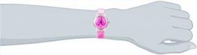 img 1 attached to ELEOPTION Girls Teens Analog Quartz Silicone Wrist Watch Waterproof Causal Resin Band Students Gift (High Heels- Pink)