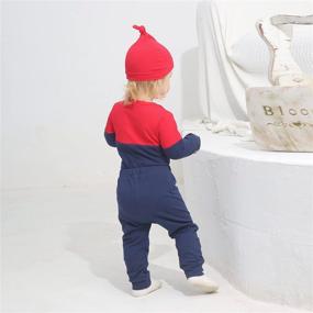 img 2 attached to Newborn Baby Boy Clothes Outfit Letter Print Romper Pants Clothing Set - Infant Boys