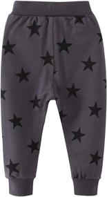 img 2 attached to REWANGOING Cartoon Drawstring Elastic Sweatpants Boys' Clothing ~ Pants