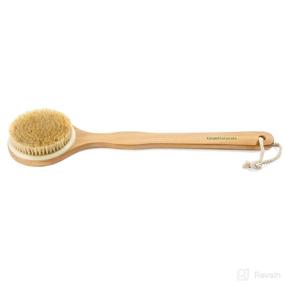 img 3 attached to Revitalize Your Skin with GranNaturals Handle Brushing Exfoliating Brush