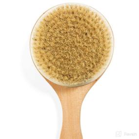 img 4 attached to Revitalize Your Skin with GranNaturals Handle Brushing Exfoliating Brush