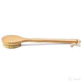 img 2 attached to Revitalize Your Skin with GranNaturals Handle Brushing Exfoliating Brush