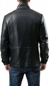 img 2 attached to New Zealand Lambskin Leather City Jacket For Men By BGSD Brady