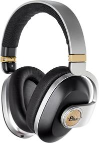 img 4 attached to Blue Satellite Premium Wireless Noise-Cancelling Headphones: Amped Audiophile Edition (Black)