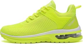 img 3 attached to Running Sneakers Fashion Breathable Trainers Women's Shoes : Athletic