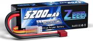 zeee 3s lipo battery 5200mah 11.1v 80c rc battery hard case with deans connector for rc car boat truck helicopter airplane racing models logo