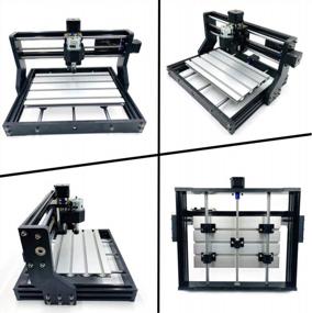 img 3 attached to PurWords DIY CNC Router CNC 3018 Pro With 1.8" Offline Controller & GRBL Control For PCB, PVC, Wood Milling & Engraving - 3 Axis Engraver With ER11 Clamps, 10 Pieces Of 3.11Mm End Bits