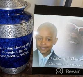 img 5 attached to Personalized Urn For Human Ashes - SmartChoice Adult Memorial Funeral Cremation Urn