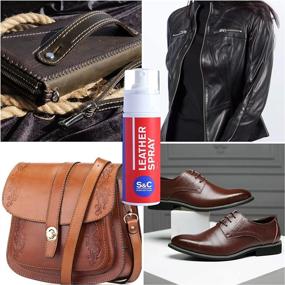 img 1 attached to Versatile Leather Conditioner: Revive & Protect Furniture, Car Seats, Boots, Shoes, Bags, Purses - Colorless & Odorless Formula for Natural & Synthetic Leather - Works on Pleather, Faux Leather, and More - 5.29 Oz.