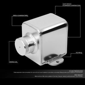 img 3 attached to MT Manual Transmission Clutch Master Cylinder Reservoir Tank by DNA Motoring: Lightweight Aluminum Option