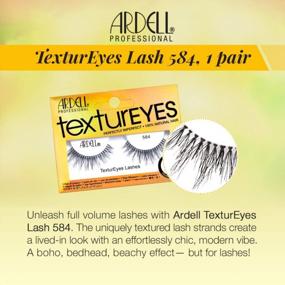 img 3 attached to Achieve Dramatic Eye Looks With Ardell'S TexturEyes 584 False Lashes