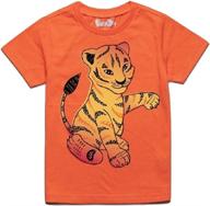 adorable peek zoo toddler sleeve tshirt: perfect girls' clothing for tops, tees & blouses logo