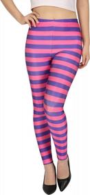 img 2 attached to HDE Printed Leggings - Trendy Cute Fashion Designs For Workouts And Casual Wear
