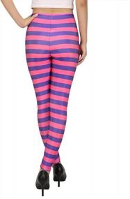 img 1 attached to HDE Printed Leggings - Trendy Cute Fashion Designs For Workouts And Casual Wear
