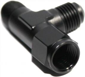 img 4 attached to AN6 6AN AN-6 Female To 2X Male 3-Way Tee T-Piece Fitting Adapter For Oil/Fuel/Water/Fluid/Air Line/Gauges Hose Tube - 1 Piece