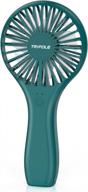 stay cool and chic anywhere with tripole handheld fan: a portable must-have for women and kids logo