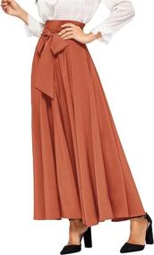 img 1 attached to SweatyRocks Womens Elegant Pleated Skirts Women's Clothing : Skirts