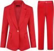 yynuda striped women's office work business suit set with blazer and pants for casual chic style logo