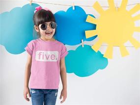 img 2 attached to 🎉 Optimized Toddler Birthday Shirts for Girls' Clothing: Tops, Tees & Blouses