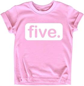 img 4 attached to 🎉 Optimized Toddler Birthday Shirts for Girls' Clothing: Tops, Tees & Blouses