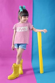 img 1 attached to 🎉 Optimized Toddler Birthday Shirts for Girls' Clothing: Tops, Tees & Blouses