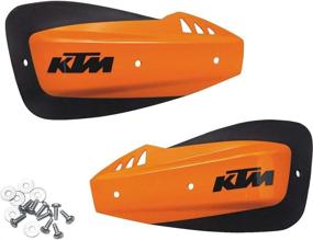 img 1 attached to 🔶 KTM Probend Handguard Kit Replacement Shield Set in Orange - Find the Perfect Match!